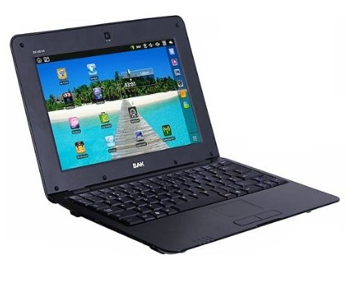 Netbook Bak Android 2.2 Wifi 3g 7' Polegadas